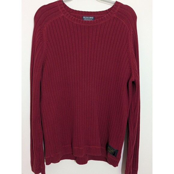 Polo Men's Ribbed Sweater Casual Holiday Cozy Preppy - Picture 1 of 10